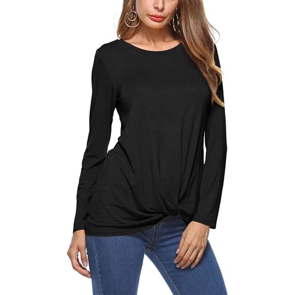 CeCe Women's Long Sleeve V-Neck Blouse W/Smocking Cuff, Rich Black